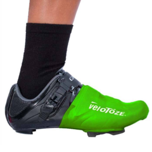 Capa Sapatilha Velotoze Ponteira Latex VERDE Tam ÚNICO