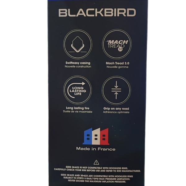 Pneu Road HUTCHINSON Blackbird Racing Lab TLR 700x28mm Pto - Image 4