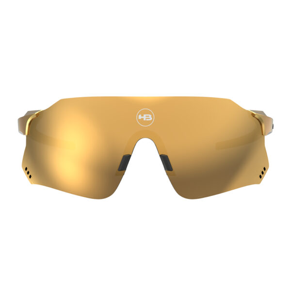 Óculos HB Quad X 2.0 Gradiente Black Gold Gold Chrome - Image 3