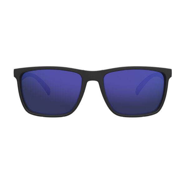 Óculos HB Iconic Black Matte Blue Blue Chrome - Image 3