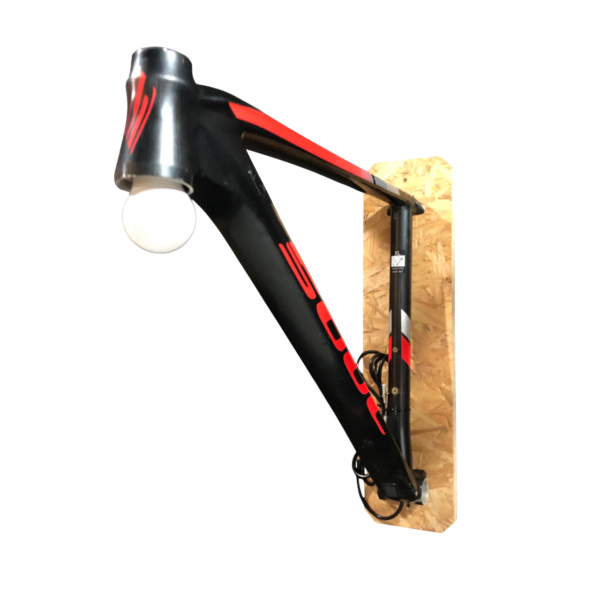 Luminária Decorativa de Quadro de Bicicleta Reciclado 929 XL