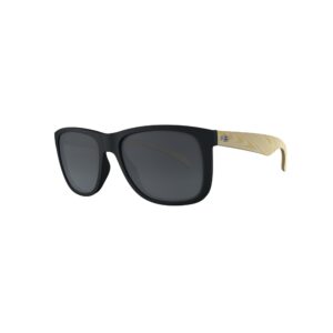 Óculos Casual HB Ozzie Matte Black Wood Gray