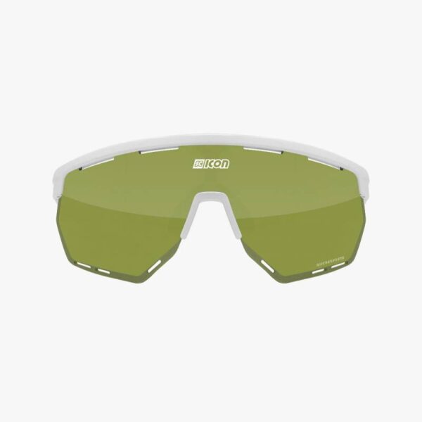 Óculos SCICON Aerowing Branco Lente Verde Trail + Rosa - Image 3