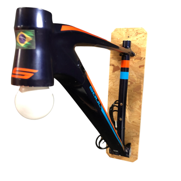 Luminária Decorativa de Quadro de Bicicleta Reciclado 929 L