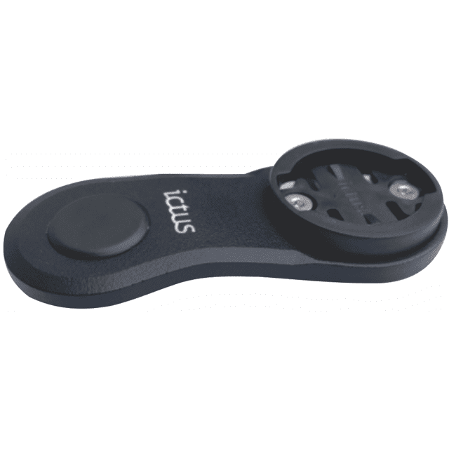 Suporte Ictus GPS Alumínio Preto Fixação Tampa Caixa Direção - Imagem 3