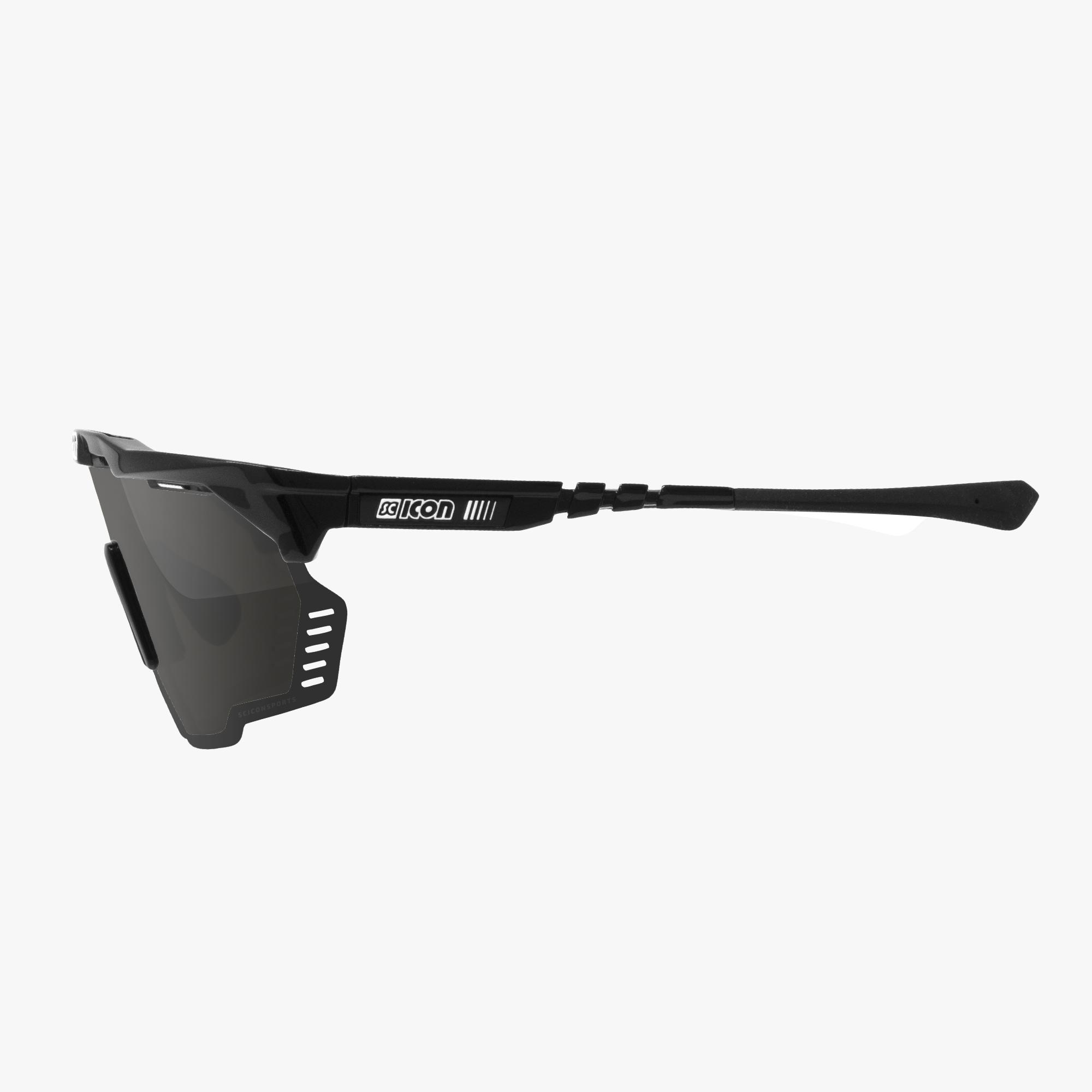 Óculos SCICON Aeroshade Kunken Preto Lente Photochromic Silver - Imagem 3