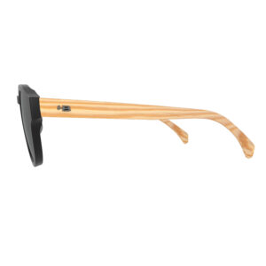 Óculos Casual HB Buzz Matte Black Wood Gray