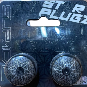 Ponteira Fita Guidão SUPACAZ Starplugz CARBONO Alum BP-28