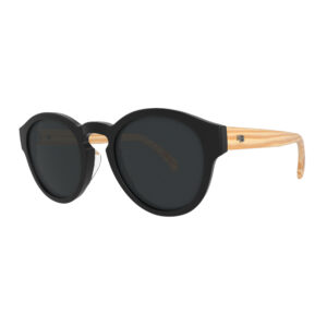 Óculos Casual HB Buzz Matte Black Wood Gray