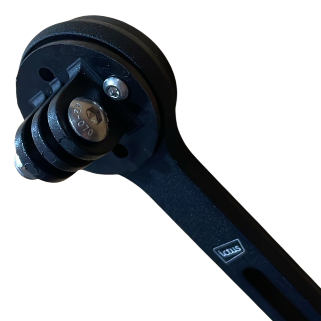Suporte Ictus GPS e GoPro Alumínio Preto Guidão Integrado - Imagem 5