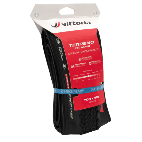 Pneu Vittoria Terreno Pro Gravel T50 700x40 Endurance Preto G2.0 - Image 3