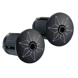 Ponteira Fita Guidão SUPACAZ Starplugz CARBONO Alum BP-28