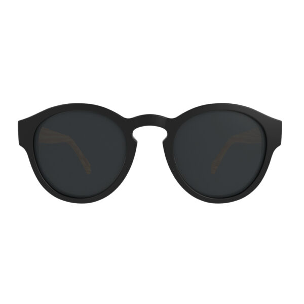 Óculos Casual HB Buzz Matte Black Wood Gray - Image 3