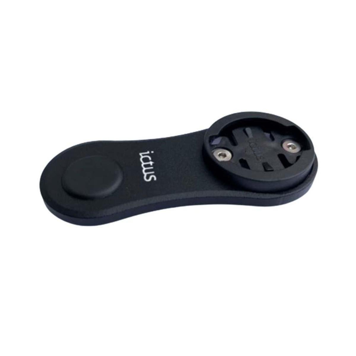 Suporte Ictus GPS Alumínio Preto Fixação Tampa Caixa Direção - Imagem 2