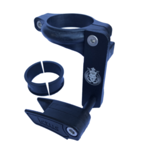 Guia Corrente Ictus Braçadeira com Alongador 5cm Alum Preto