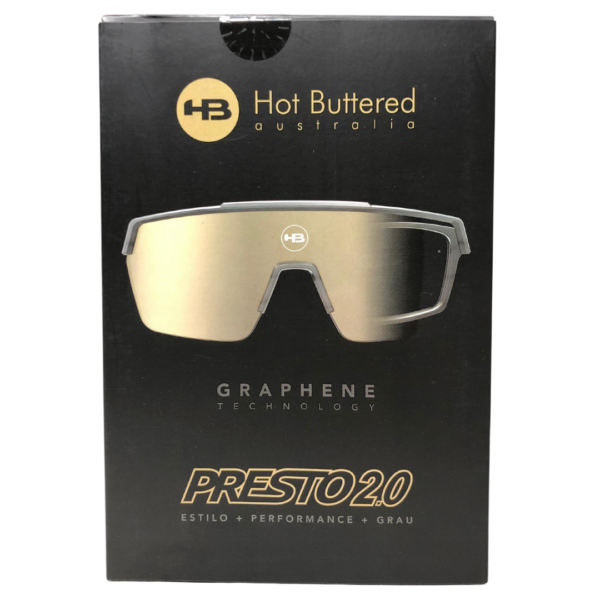 Kit Óculos HB Presto 2.0 Black Gray + Lente Photo+ Brinde HB - Image 9