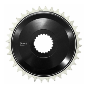 Coroa Ictus Direct SH 3MM AERO 36T BLACK compátivel Shimano