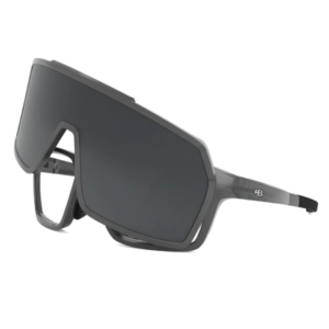 Kit Óculos HB Presto Black Gray + lente Blue + Brinde HB