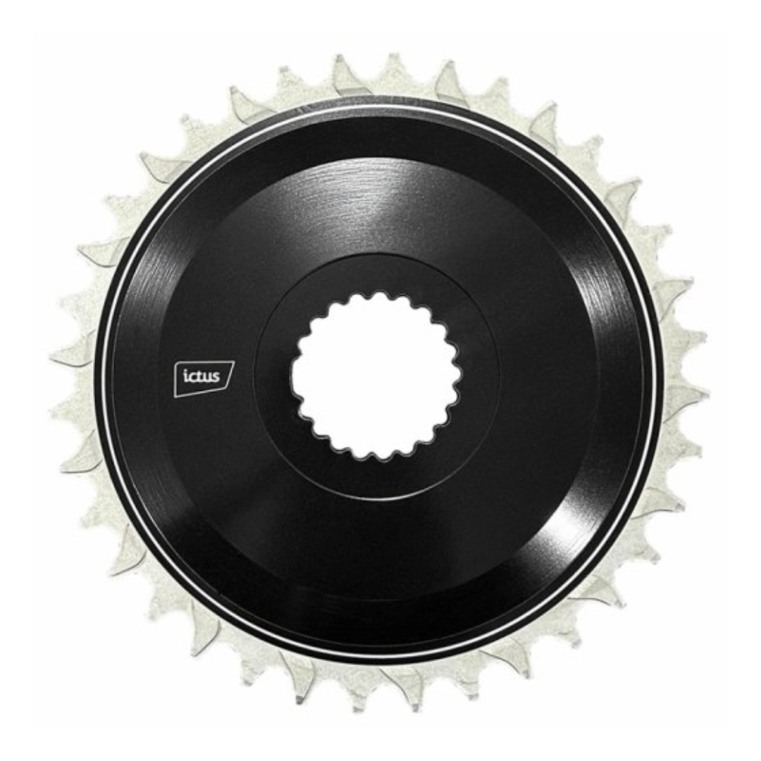 Coroa Ictus Direct SH 3MM AERO 40T BLACK compátivel Shimano