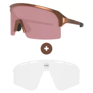 Kit Óculos HB Edge Copper Amber + Lente S PHOTOCHROMIC