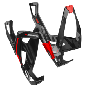 Kit 2 Suporte ELITE CUSTOM RACE PLUS + CANNIBAL XC Preto Vermelho 1010619+1010663