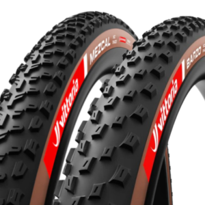 Par Pneu Vittoria Barzo + Mazcal 29×2,4″ MTB XC Race TLR Marrom – 11A00734+11A00712