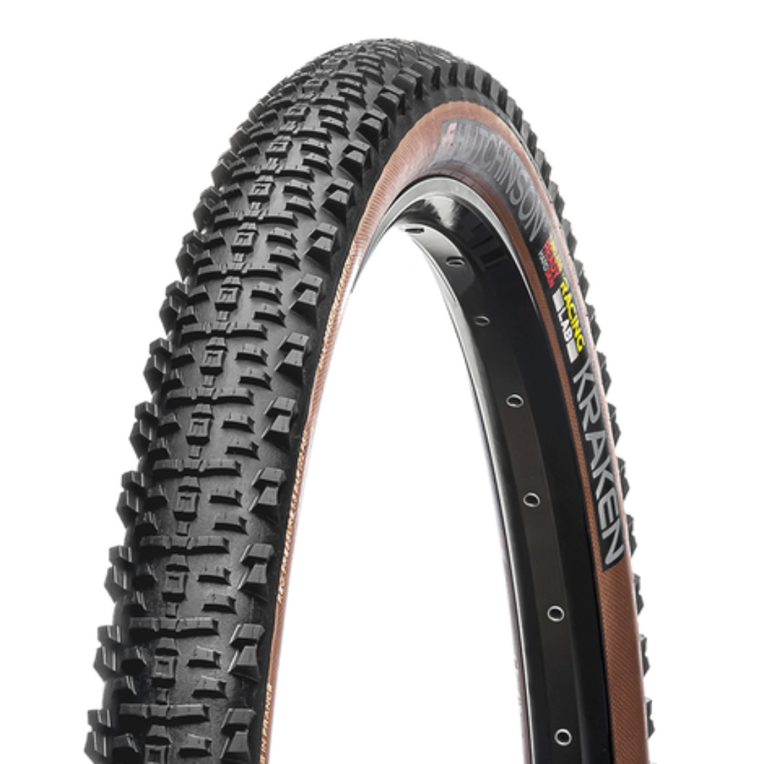 Par Pneu Hutchinson PYTHON3 + Kraken RacingLab TLR Hardskin 29x2,3" Tan - PV532092+PV529332 - Image 3