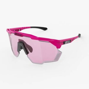 Óculos SCICON Aeroshade Kunken Edição Especial PINK Fluor Lente Azul
