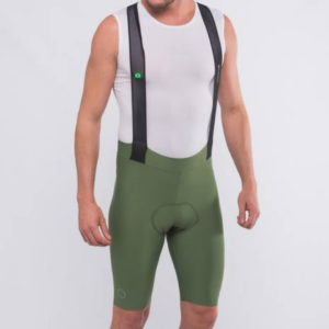Bretelle Ciclismo Masculino Marcio May Moove UP Verde Militar