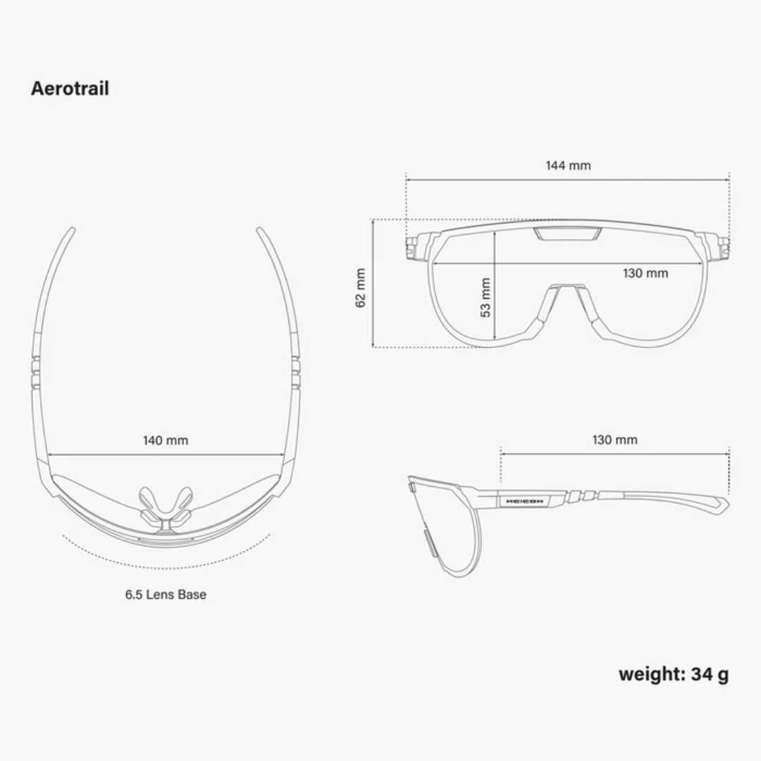 Óculos SCICON Aerotrail Branco Lente Photochromic Silver - Imagem 6
