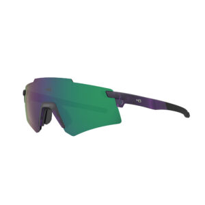 Óculos HB Apex Light Matte Dark Purple Green Chrome