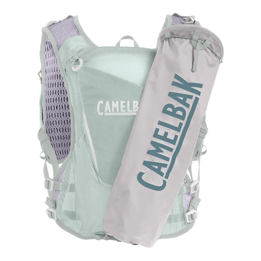 Mochila Hidratação CamelBak Women´s ZEPHYR PRO VEST Cinza Azul 12+1 Litro - Imagem 6