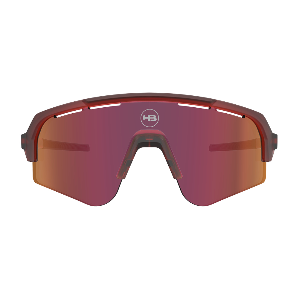 Óculos HB Edge S Matte Red Crystal PHOTOCHROMIC Red - Imagem 6