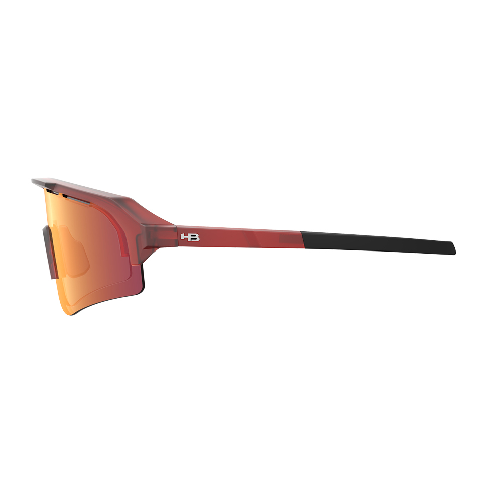 Óculos HB Edge S Matte Red Crystal PHOTOCHROMIC Red - Imagem 4