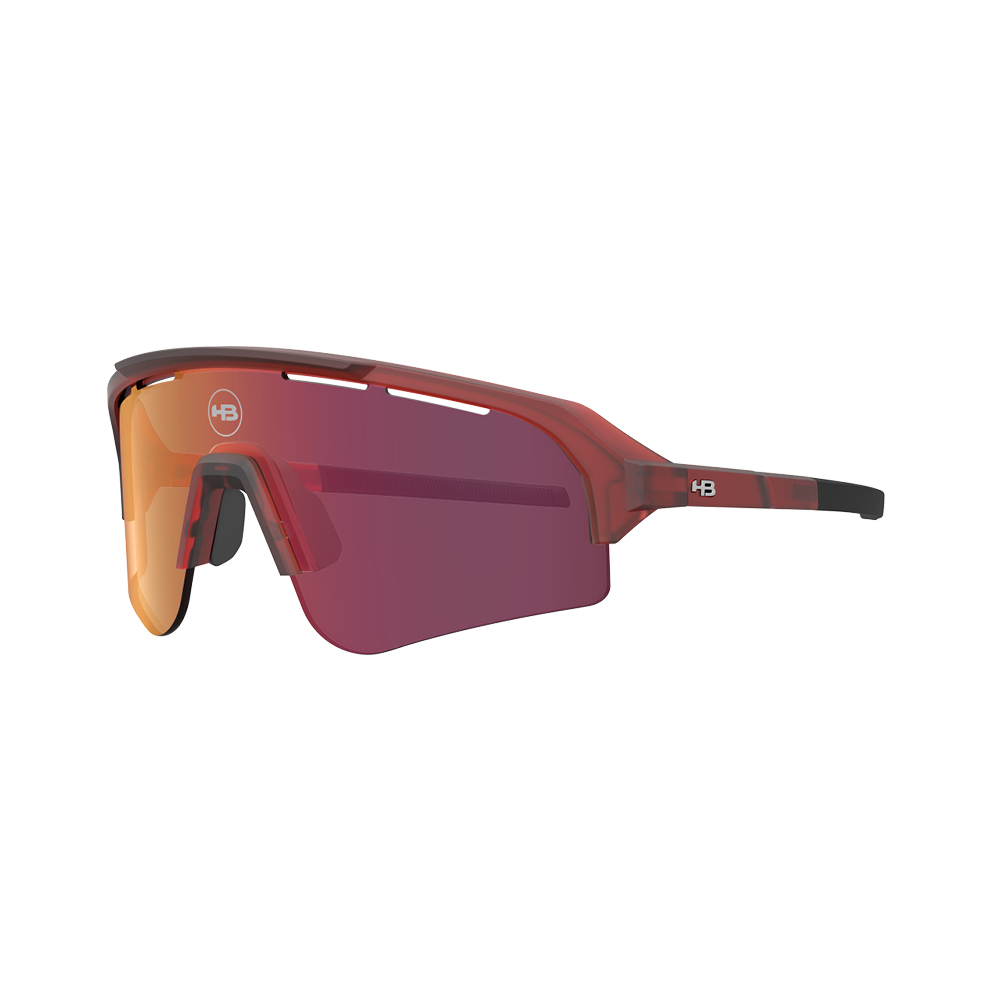Óculos HB Edge S Matte Red Crystal PHOTOCHROMIC Red - Imagem 2
