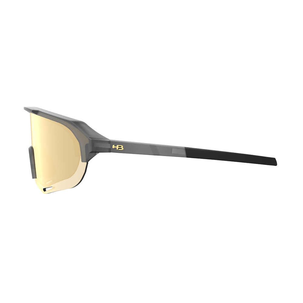 Óculos HB Edge R Matte Dark Bluish PHOTOCHROMIC Gold - Imagem 4
