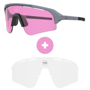 Kit Óculos HB Edge S M MOONSTONE M Blk Pink + Lente S PHOTOCHROMIC