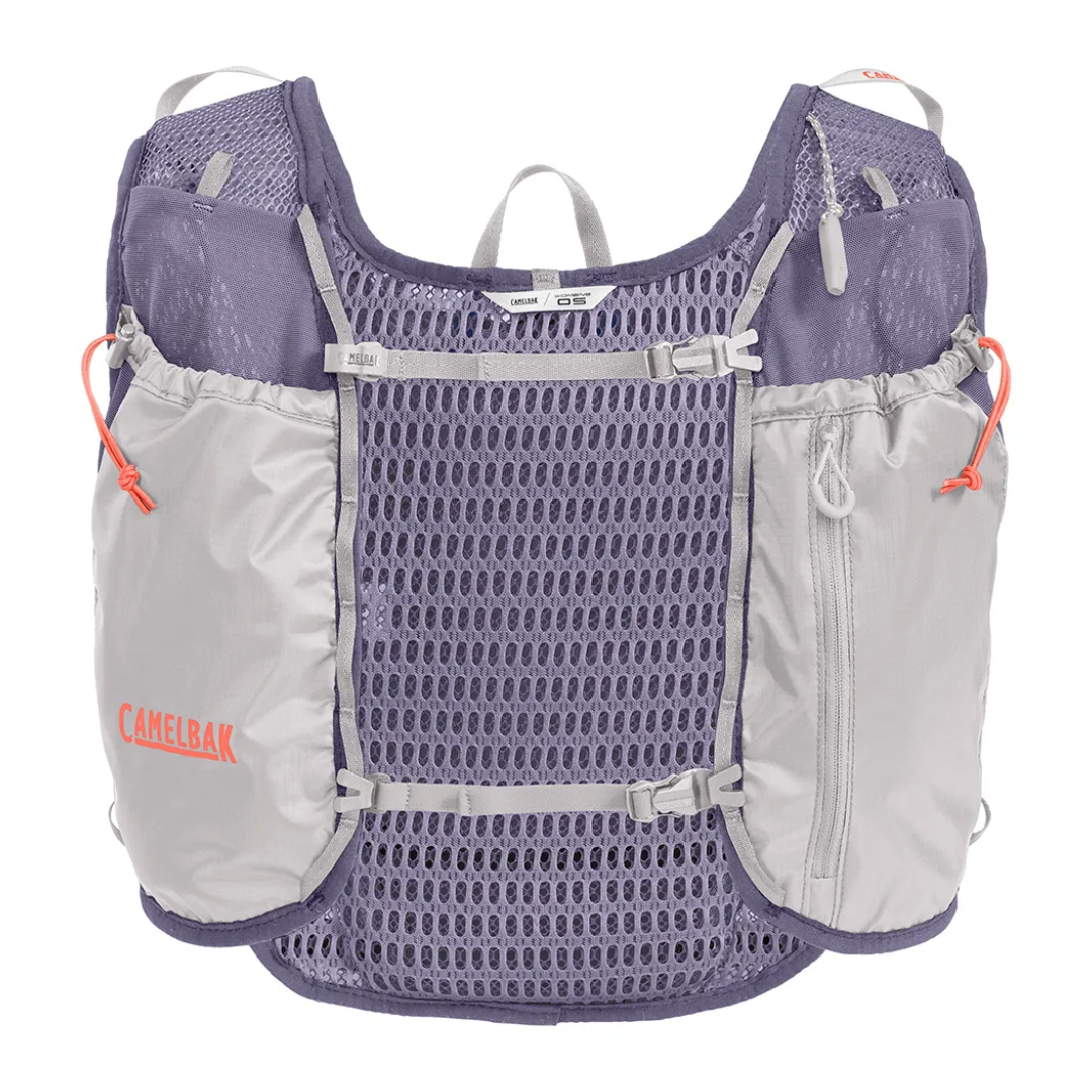 Mochila Hidratação CamelBak Women´s TRAIL RUN VEST 6 + 1 L Prata - Imagem 4