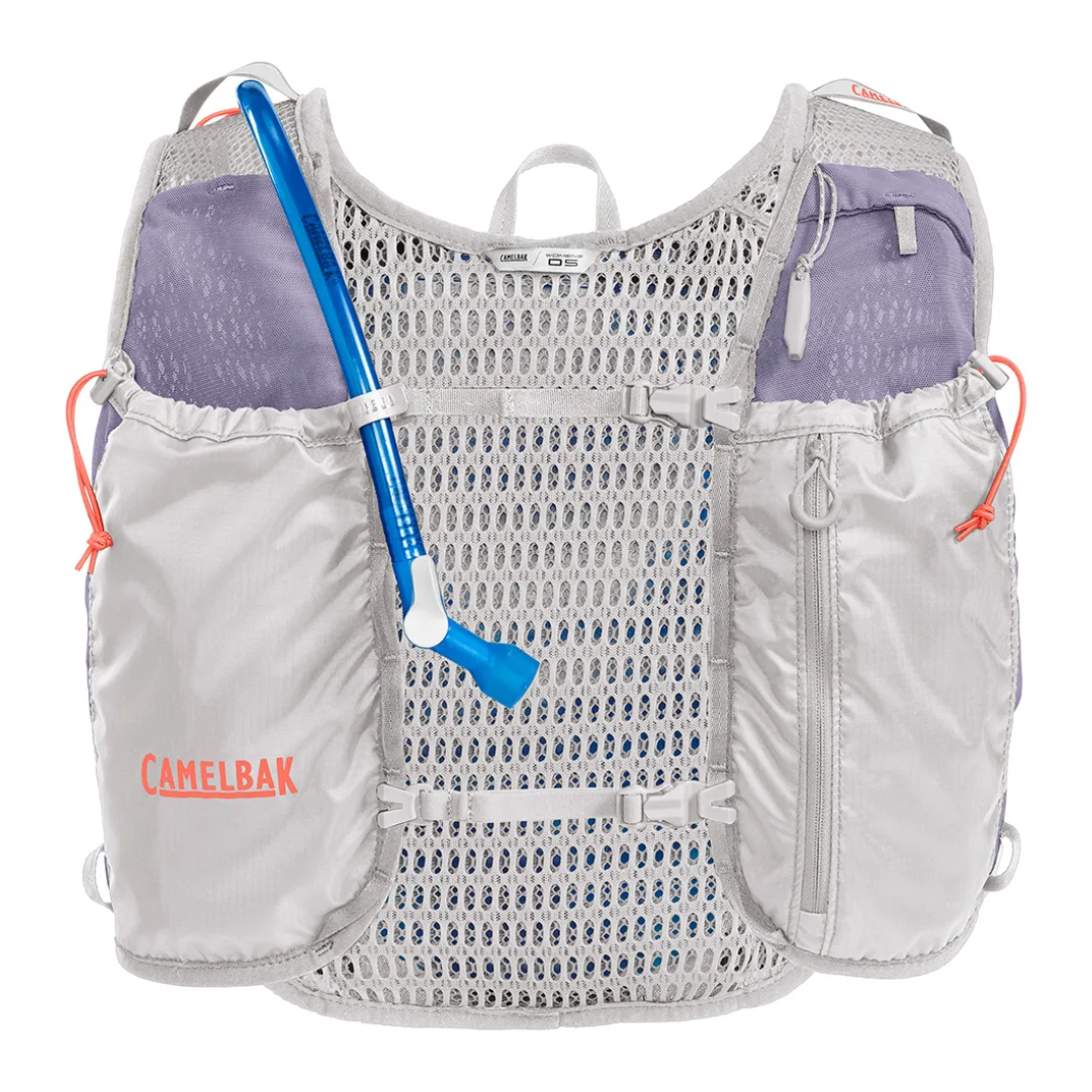 Mochila Hidratação CamelBak Women´s CIRCUIT RUN VEST 5,5 + 1,5 L Prata - Imagem 3