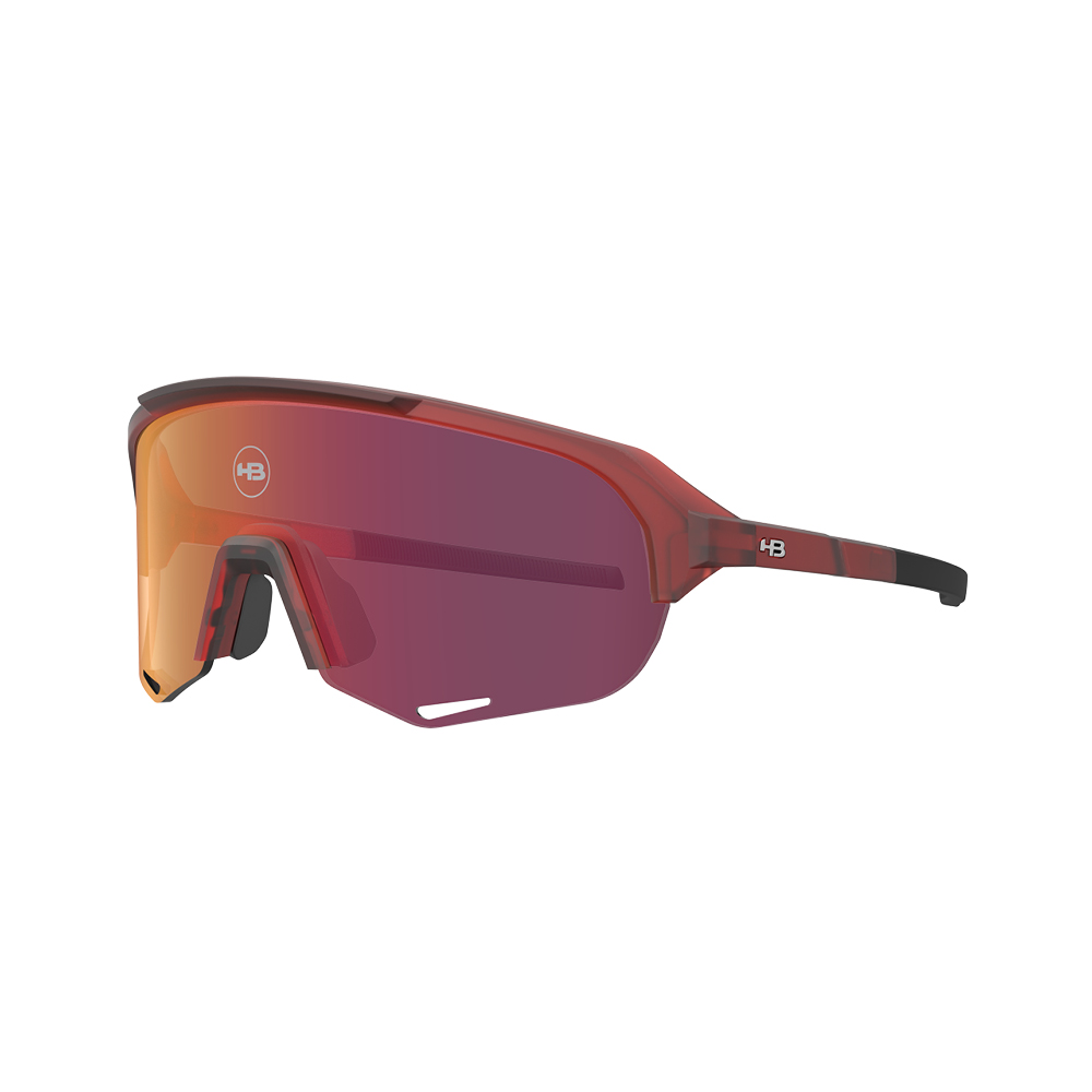 Óculos HB Edge R Matte Red Crystal PHOTOCHROMIC Red - Imagem 2