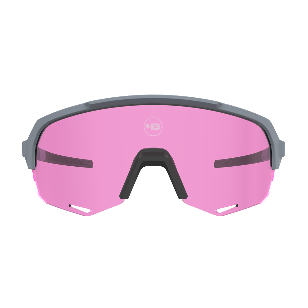 Óculos HB Edge R Matte MOONSTONE / Matte Black Pink - Imagem 3