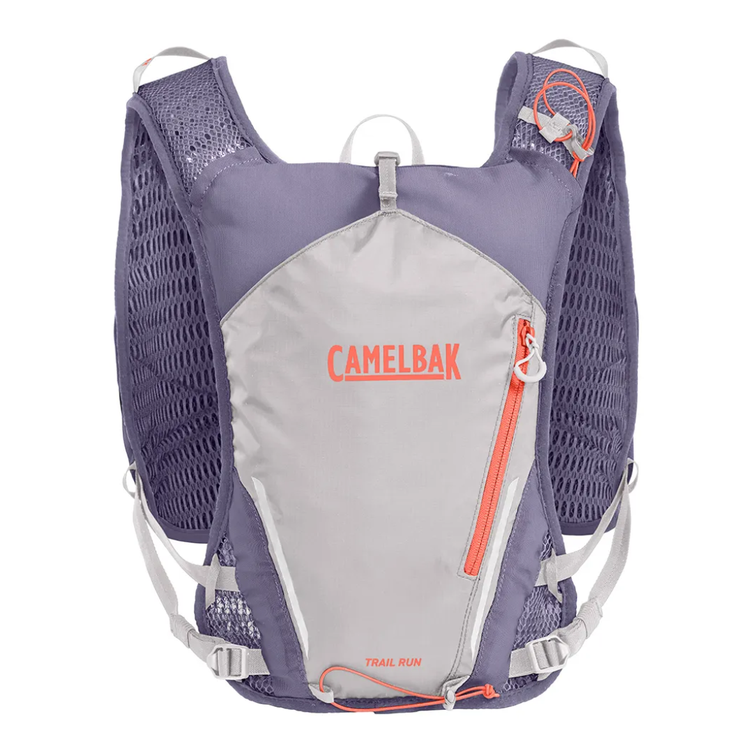 Mochila Hidratação CamelBak Women´s TRAIL RUN VEST 6 + 1 L Prata - Imagem 3