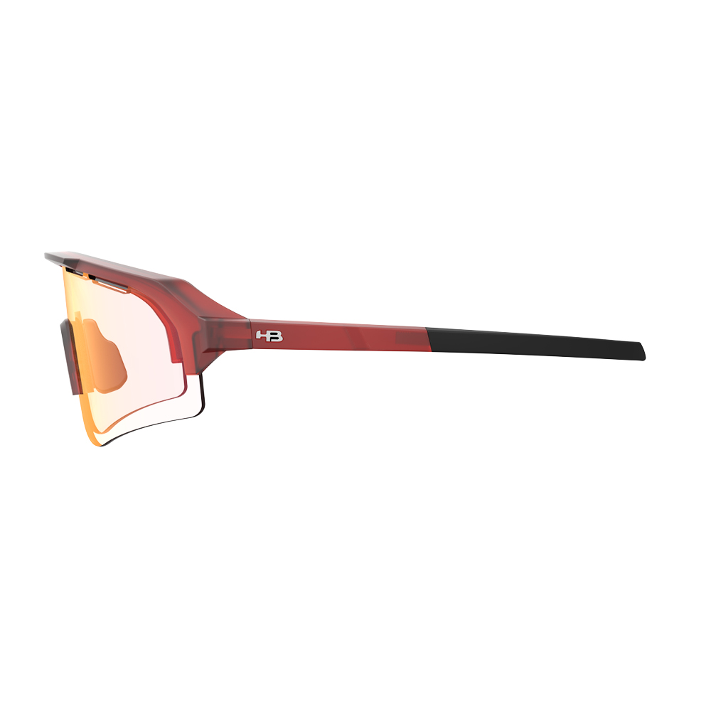 Óculos HB Edge S Matte Red Crystal PHOTOCHROMIC Red - Imagem 3