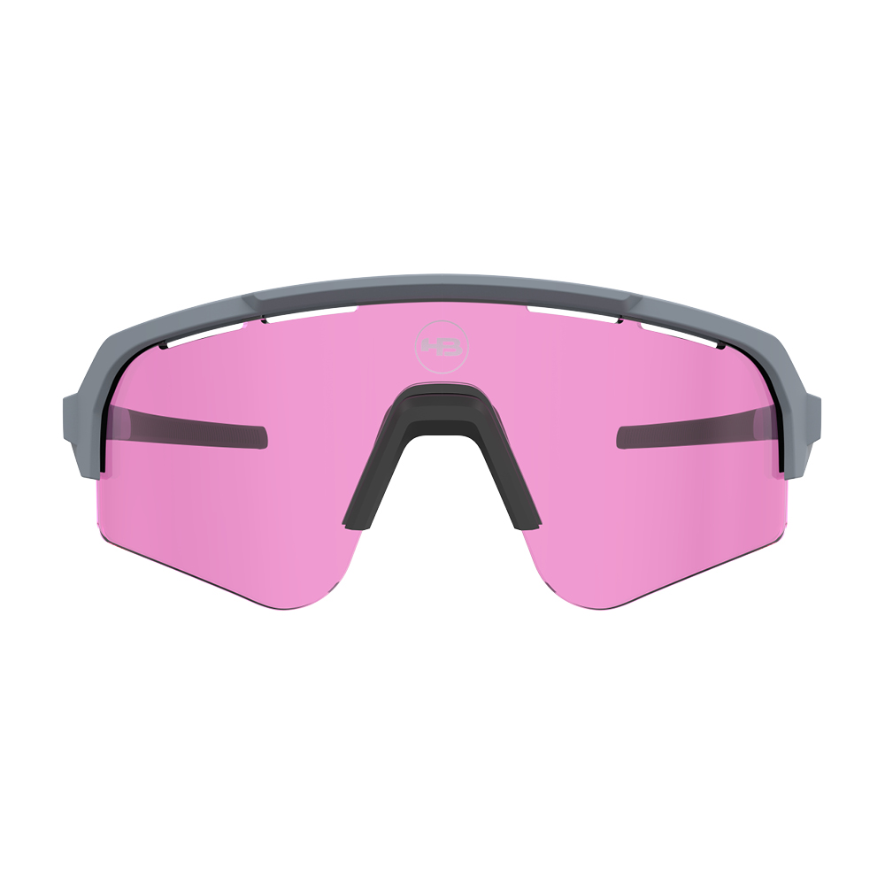 Kit Óculos HB Edge S M MOONSTONE M Blk Pink + Lente S Blue Chrome - Imagem 4