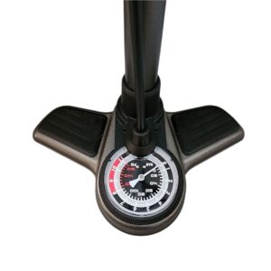 Bomba Oficina Bico 2 Vias Manômetro Grande 120psi Elleven