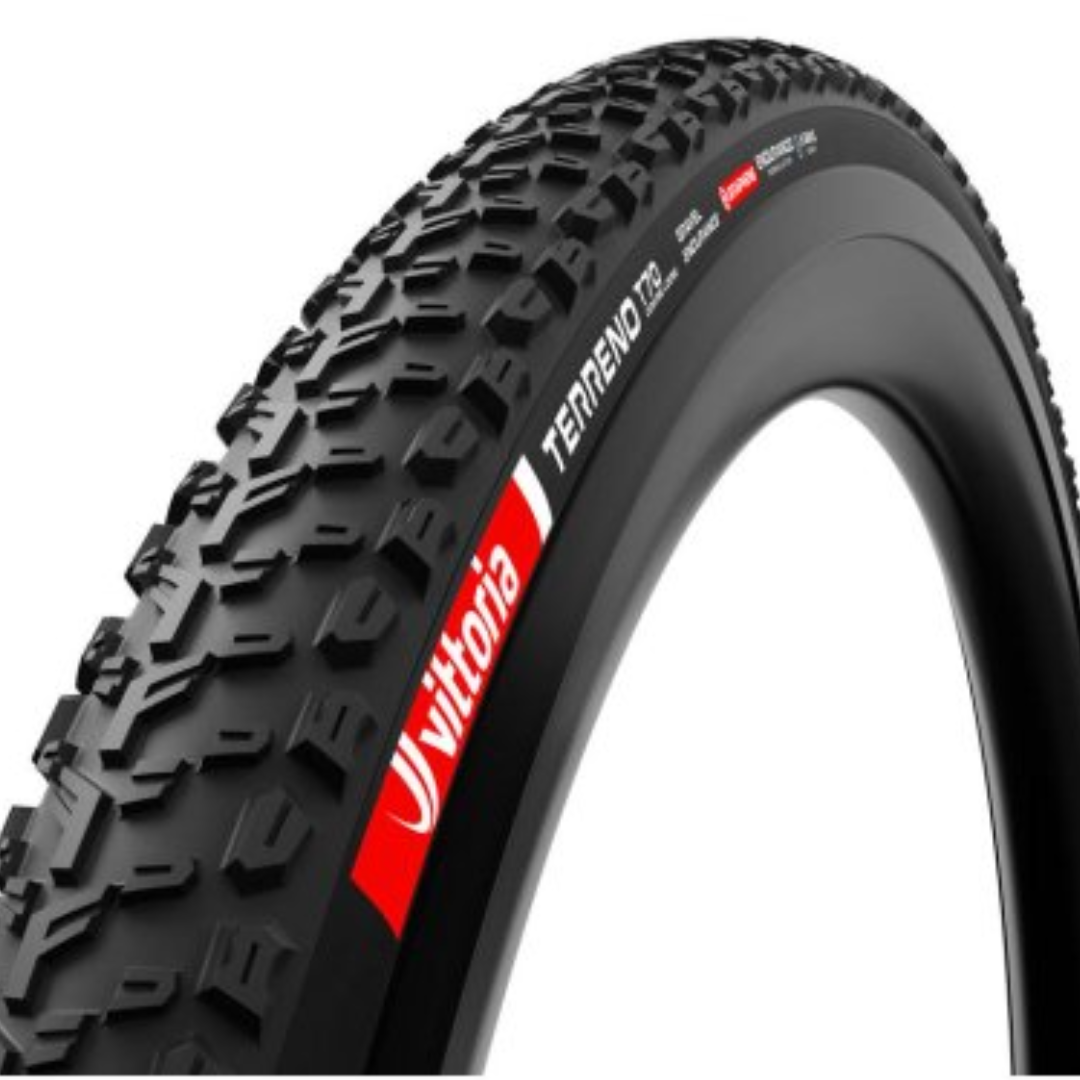 Par Pneu Vittoria Terreno Gravel T50 + T70 700x40 Preto 11A00609+11A00831 - Imagem 3