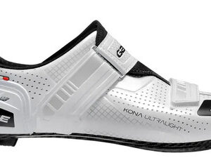 Sapatilha Ciclismo Gaerne G. Kona Iron Ultralight Triathlon Branco Liso 39 Br