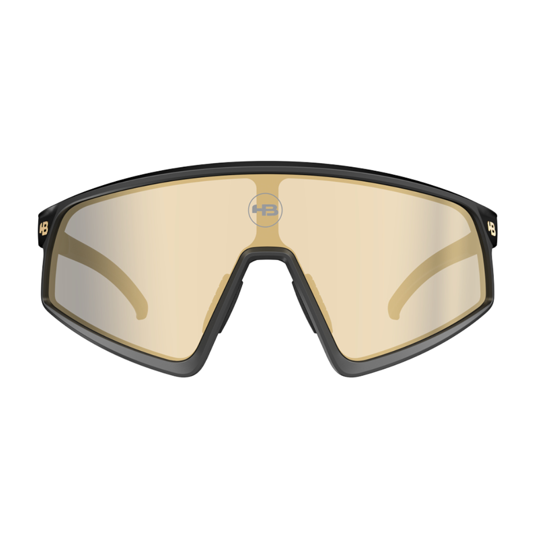 Óculos HB Ion Matte Black Gold Chrome - Imagem 3
