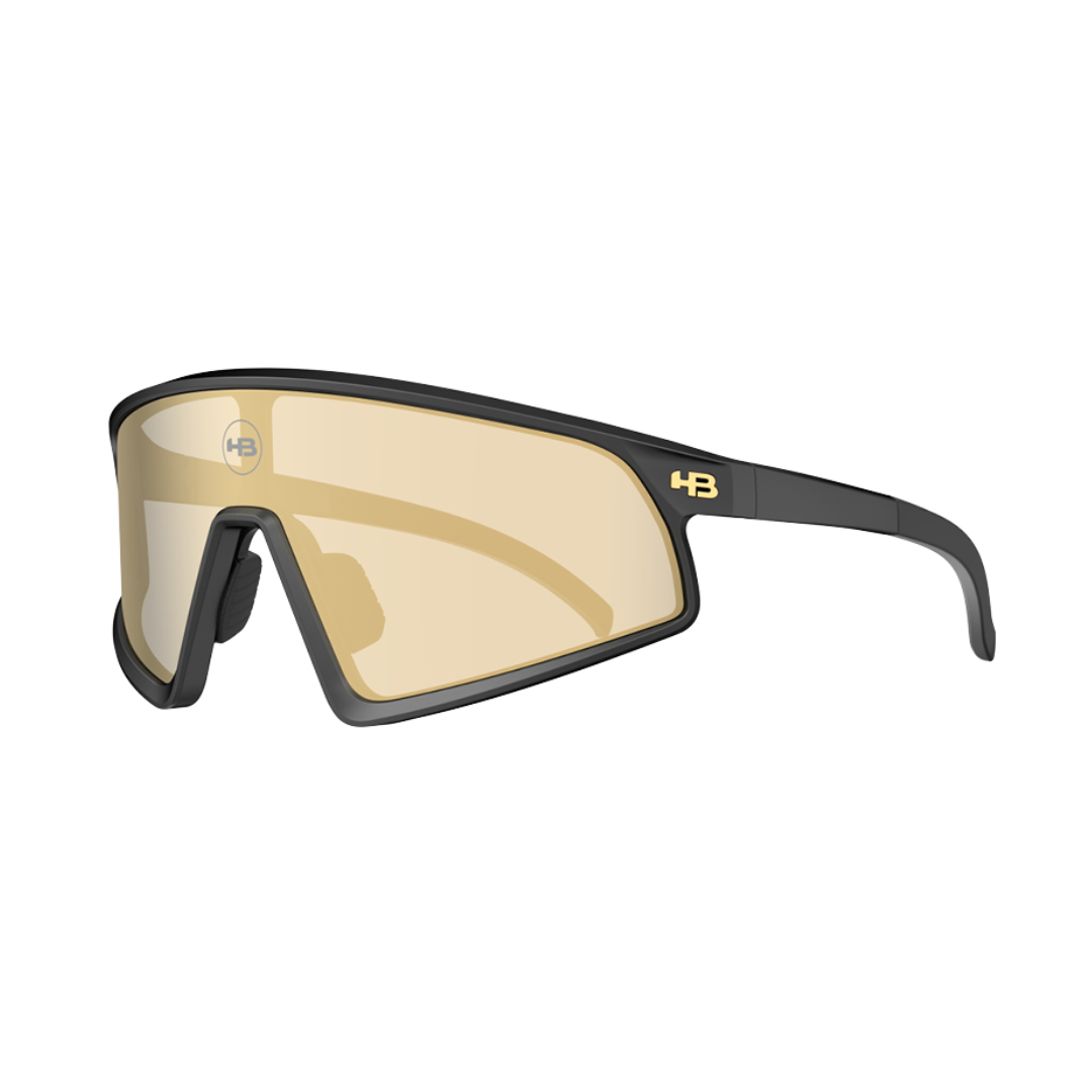 Óculos HB Ion Matte Black Gold Chrome
