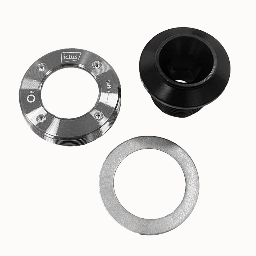 Parafuso Extrator ICTUS M30/18 Black Silver Pdv Sram Dub BB30